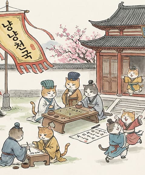 냥냥천국 기마병